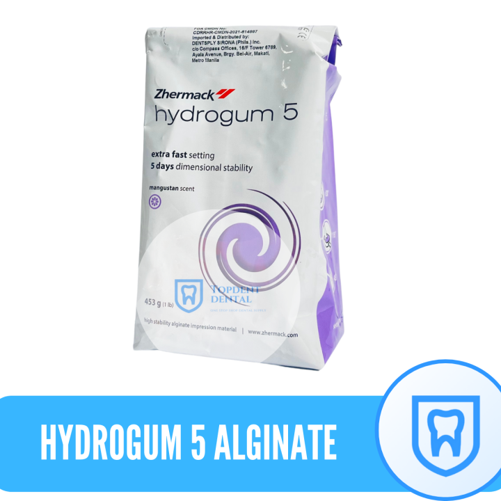 Hydrogum 5 [ZHERMACK Italy] Extra Fast Dental Alginate (453g) | Lazada PH