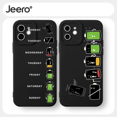 Jeero เคสคู่ เคสไอโฟน คู่รัก กันกระแทกซิลิโคนนุ่มน่ารักตลก เคสโทรศัพท์ Compatible for iPhone 15 14 13 12 11 Pro Max SE 2020 X XR XS 8 7 6 6S Plus พลัส HFF2820