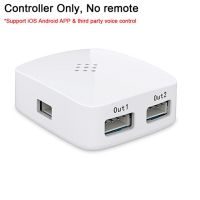 【♘COD Free Cas♘】 uylexs Magic Home 2-Port Rgb Wifi Rgb Dc5-24v ตัวควบคุมไฟ Led 24key Ir Remote Wifi App Alexa ควบคุม Google เสียงสำหรับแถบไฟ Led Rgb