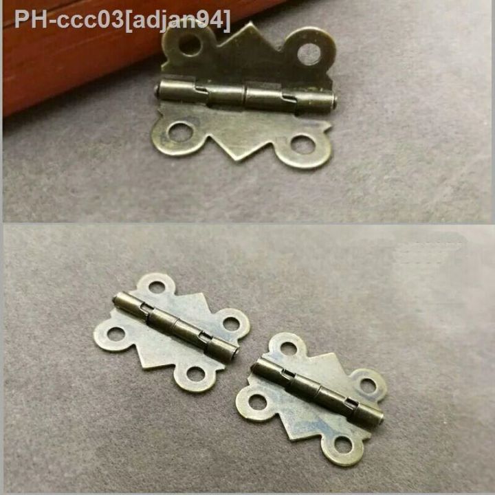 10pcs-mini-butterfly-door-hinges-gold-bronze-cabinet-drawer-jewellery-box-decorate-hinge-for-furniture-hardware