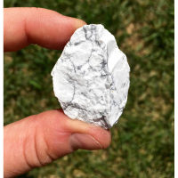 Raw White Howlite Stone - white howlite -  crystals and stones - rough white howlite - raw crystals and minerals -