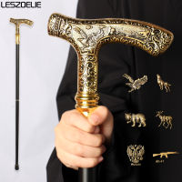 สำหรับรัสเซีย Luxury Eagle Walking Stick Canes Men Party Vintage เดินผู้หญิงแฟชั่น Elegant Walking Stick Wolf ตกแต่ง Cane