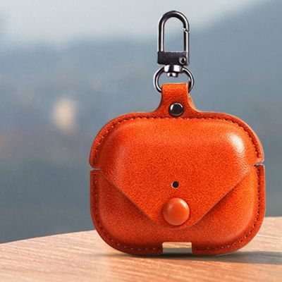 3D Headphone Case for Airpods Pro Case Leather Luxury Cover for Apple AirPods Pro Cases Earphone Bags Straps