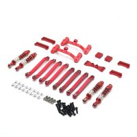 Metal Upgrade Shock Absorber Fixed Tie Rod Shock Bracket Rear Axle Servo Mount For MN 1/12 D90 D91 D96 MN98 99S RC Car Parts  Power Points  Switches S