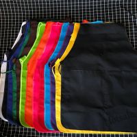 【hot sale】✇☂✱ D13 Apron 2 Pockets 1 Zip Multicolored Edge Good Color Same As Chef Fabric.