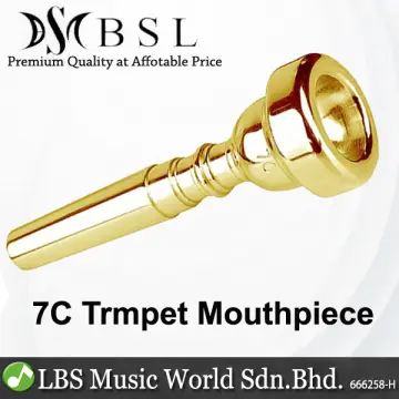 3C/5C/7C Trumpet Mouthpiece Music Instrument 7C Trumpet Brass Silver Gold  Plated