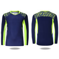 Diy Long Sleeved Shirt And Pants Badminton Tennis Long Sleeved T-shirt For Men Badminton For Table Tennis Training Clothes