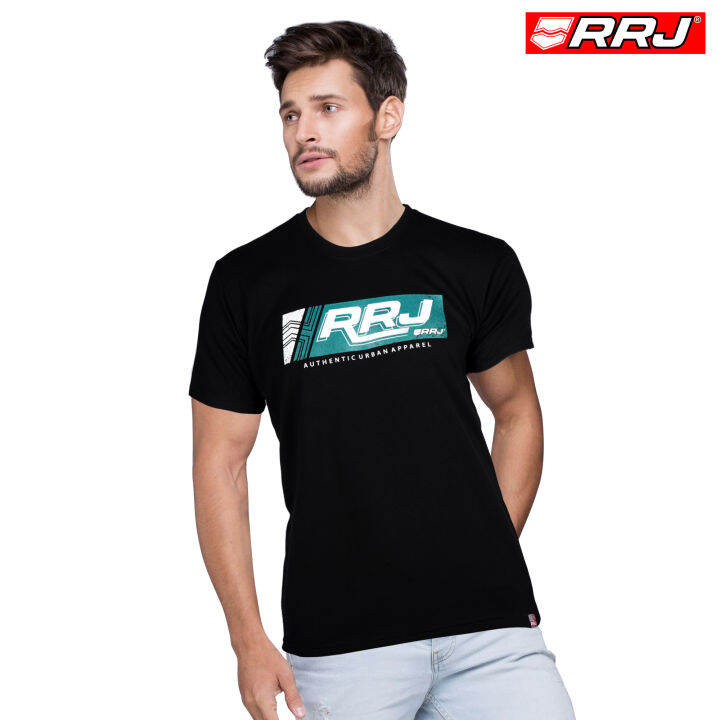 RRJ Men's Basic Tees Semi Body Fit 17311-U (Black) | Lazada PH