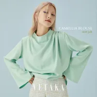 VETAKA Camellia blouse (เสื้อแขนยาว ทรงหลวม)