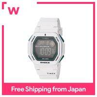 TIMEX Watch TIMEX Command เจอเรซินหน้าปัดสีดำขนาด45มม. นาฬิกาควอตซ์สีเงิน Tw2v6360เมน