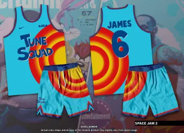 Men's Basketball Jersey 30# Space Jam Jersey Movie Shirts White/Black S-XXL  on Galleon Philippines