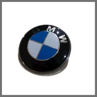 แผ่นป้าย ป้ายโลโก้ฝากระโปงรถ BMW ขนาดสีฟ้าขาวเส้นผ่าศูนย์กลาง 73 มิลลิเมตร ***** จัดส่งเร้ว บริการประทับใจ*