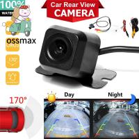 OSSMAX CMOS HD 170 ° รถยนต์การมองเห็นได้ในเวลากลางคืนรถยนต์รถถอยหลังชุดกล้องถอยหลังกล้องจอดรถกล้องมองเวลาถอยหลังกล้องติดรถยนต์