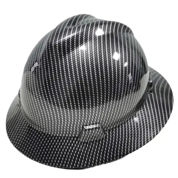 Aluminum Alloy Full Brim Hard Hat Lightweight Construction Railway Work Hat