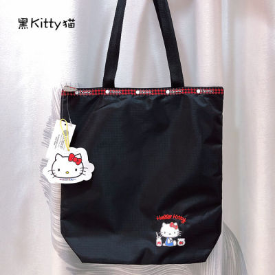 Li Shi Bao กระเป๋าสะพายกระเป๋าถือกันน้ำ Hellokitty8314/2432