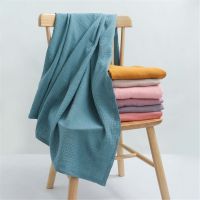 【CW】┋▫◕  Cotton Muslin Baby Swaddle Blankets Newborn Receiving Blanket Wrap Infant Soft Sleeping Quilt Bed Cover 120x120cm