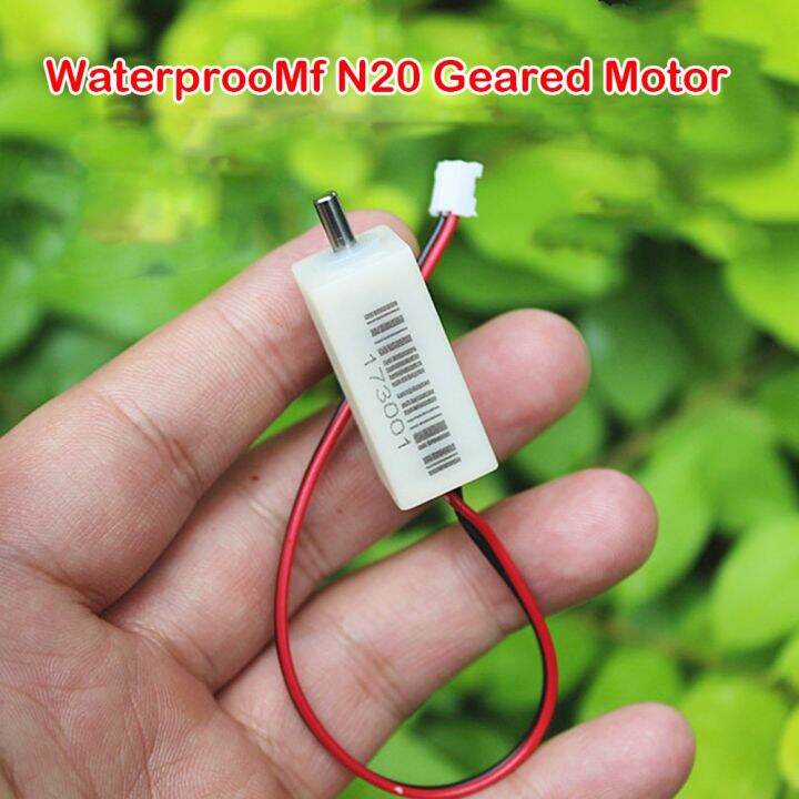 waterproof-gear-motor-n20-reducer-dc-3v-6v-96rpm-slow-speed-precision-metal-gearboxfor-electronic-door-lock-diy-smart-robot-electric-motors