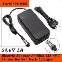 54.6V 3A For Kugoo M4 Pro Battery Charger For Electric Scooter E-Bike 13S 48V Li-Ion Battery Pack Charger With 3P GX16