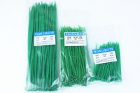 300pcs Nylon Cable Ties  inculdes 3sizes 3*100 3*150 3*250 green  Color National Standard Self-locking Plastic Wire Zip Tie Cable Management