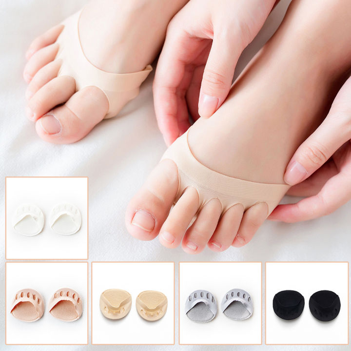 five-toes-forefoot-pads-สำหรับผู้ชายผู้หญิง-protector-half-insoles-รองเท้าส้นสูง-foot-care-แทรก-calluses-corns-5คู่-pack