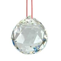 FENG SUI Crystal Ball Sphere Prism ฮวงจุ้ยลูกแก้วคริสตัลบอลแขวน ขนาด 40 มม เสริมดวง เสริมมงคล ปรับฮวงจุ้ย เสริมพลังชี่ด้านบวก