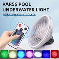 ☋◕⊙ 24W 36W Swimming Pool Light Ip68 Waterproof Pond Led Bulb RGB Colorful with remote AC/DC 12V Underwater Lighting with wire