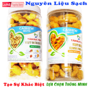 Combo 2 Hộp Hạt Điều 2 Vị Da Cá Rang Mật Ong và Da Cá Phô Mai Tâm Đức Thiện