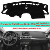 Car Inner Dashboard Cover Dash Mat Car Cushion Sun Shade For Mazda 3 Mazda3 M3 Axela BM 2014 2015 2016 2017 2018 LH D RHD