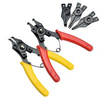 4 IN 1 Multifunctional Snap Ring Pliers Multi Tools Multi Crimp Tool Internal External Ring Remover Retaining Circlip Pliers