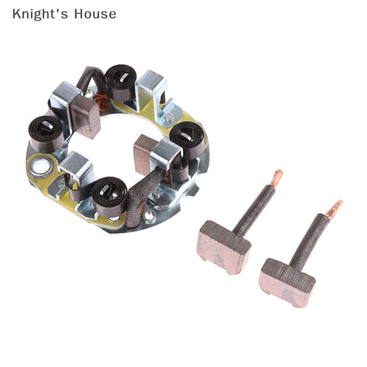 knights-house-ที่วางแปรงถ่านสำหรับมอเตอร์สตาร์ทสำหรับ2-8ของอีซูซุ-ขนาด-62มม-พร้อมที่ยึดแปรงคาร์บอน4ชิ้น