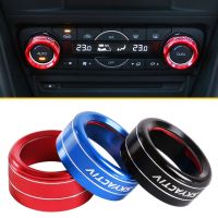 For Mazda 3 6 Axela CX-5 CX-8 CX-9 Atenza Sedan SKYACTIV Car AC Heat Control Switch Knob Decorative Ring Trim Cover Accessories