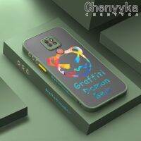 Chenyyyka เคส G9เคสสำหรับ MOTOROLA ลายการ์ตูนกราฟฟิตี้รูปหมีเคสโทรศัพท์เนื้อแข็งกันกระแทกแบบบาง G9ขอบสี่เหลี่ยมปลอกซิลิโคนคลุมทั้งหมดฝาครอบป้องกันเลนส์กล้อง