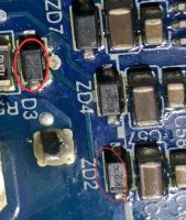 K2 Zener diode A2 switching diode Geely EV450 charger new energy computer board is vulnerable