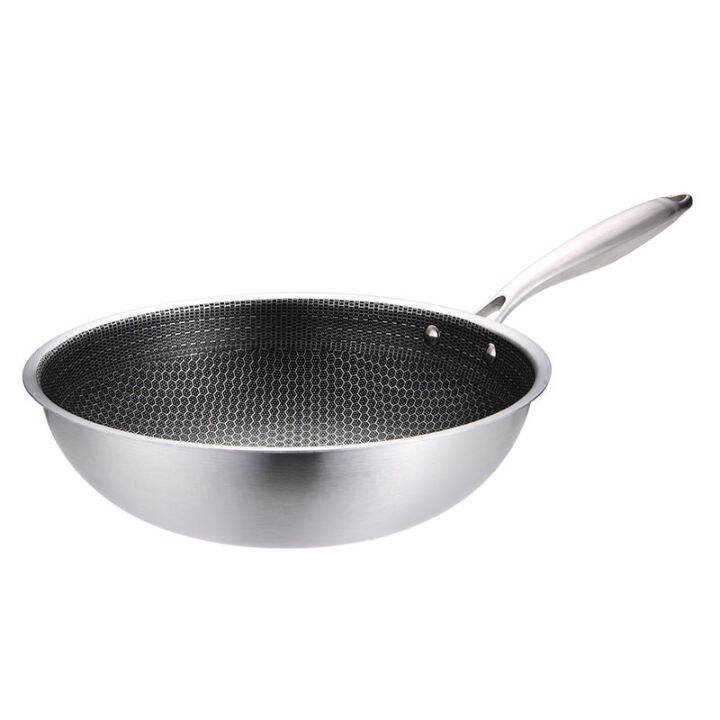 Philippines Top1 Stainless Steel NonStick Frying Pan/Saucepan 32cm Lazada PH