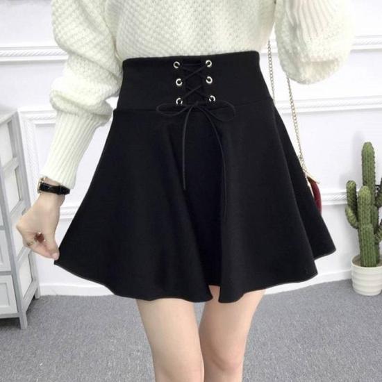 Chân váy chữ a ngắn cạp lưng cao dáng dài công sở màu đen có quần trong  chất vải trơn mềm Chân váy nữ dáng chữ a xòe mặc | Shopee Việt