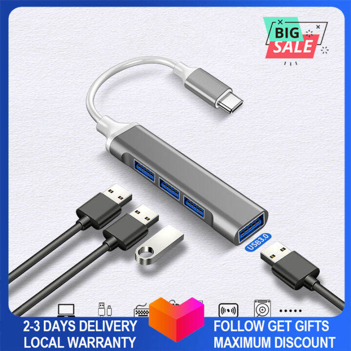 extension with usb port otg connector 3 in 1 type c usb hub extension
