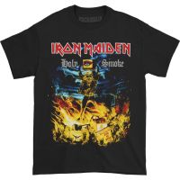 Hot sale Iron MAIDEN Holy Smoke Band T-Shirt Official Merchandise T-Shirt  Adult clothes