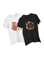 2ชิ้น/ล็อต Merry Christmas Tis ฤดู Disney Mickey Minnie Donald Daisy Goofy พลูโตพิมพ์ผู้หญิงเสื้อยืดสีขาวด้านบน