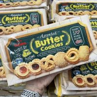 TATAWA Butter &amp; Choc Cookies คุกกี้รวมรส ตราทาทาวา น้ำหนัก 128 กรัม คุกกี้รสเนย ขนมมาเลเซีย