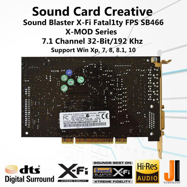 sound-card-creative-sound-blaster-x-fi-fatal1ty-fps-sb0466-x-mod-7-1-channel-pci-มือสอง