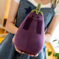 หมอนตุ๊กตา Mr. Eggplant หมอนตุ๊กตาขนาดเล็กสีแดง