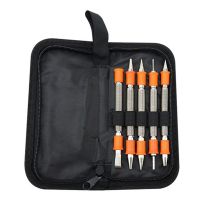 5Pcs Metal Working Set, Dual Head Combo Nail Setter &amp; Dual Head Center Punch &amp; Hinge Pin Remover Punch Set Easy to Use