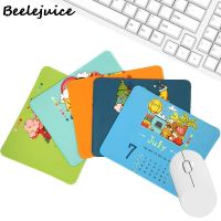 Calendar Fashion Nordic Style Mousepad for Laptop Computer Desk Mat Mouse Pad Wrist Rests Table Mat Office Desk Accessories Gift