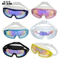 Outdoor Children Swim Goggles Large Frame Glasses for Kids Anti-Fog UV Protection Diving Eyewear