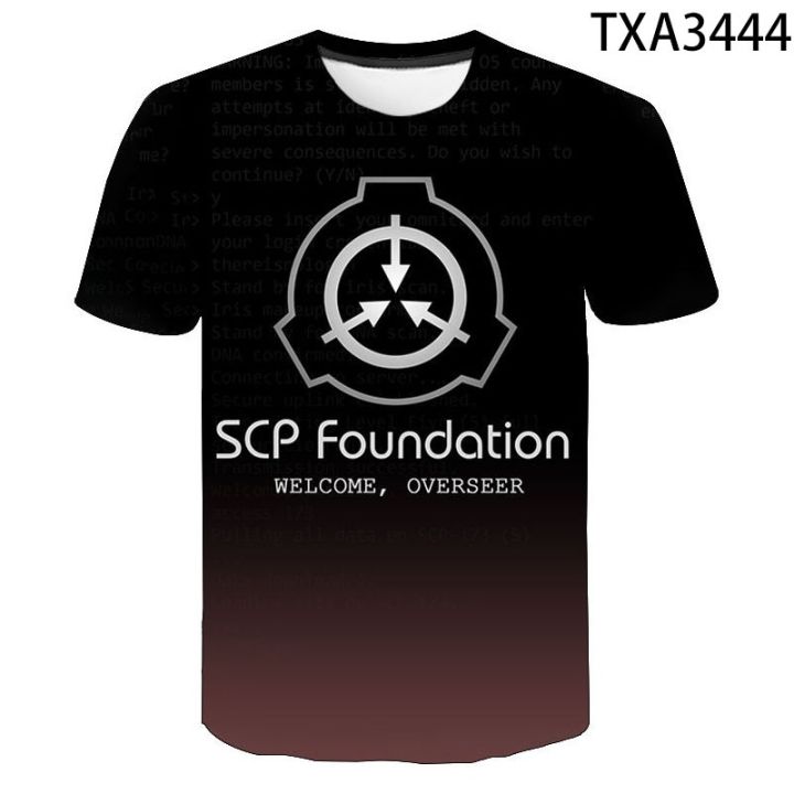 3d-printing-scp-logo-summer-men-and-women-of-the-same-short-sleeved-shirts-and-t-shirts-a-variety-of-styles