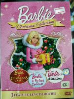 DVD 3 Movies 3 Disc : Barbie Christmas Collection: Barbie A Christmas Carol + Barbie A Perfect Christmas + The Barbie Diaries    เสียง : English , Thai