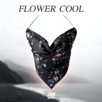 JSP Flower Cool เสื้อสายเดี่ยว โชว์หลัง เสื้อสายฝอ เสื้อครอป แฟร์ชั่นหญิง