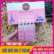 5 Ống Nước Muối FYSOLINE Màu Hồng, Nước Muối Sinh Lý Pháp