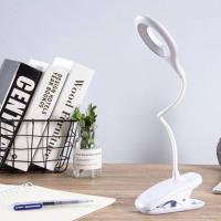 LED Desk Lamp Portable Night Light Non Strobe Clip Stand Touch Lamp Study Flexible Gooseneck Desktop Usb Light Rechargeable