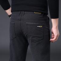 2023 Spring Autumn New Casual Pants Men Cotton Slim Fit Frosted fabric Fashion Trousers Male Brand Clothing Plus Size Pant 28-38